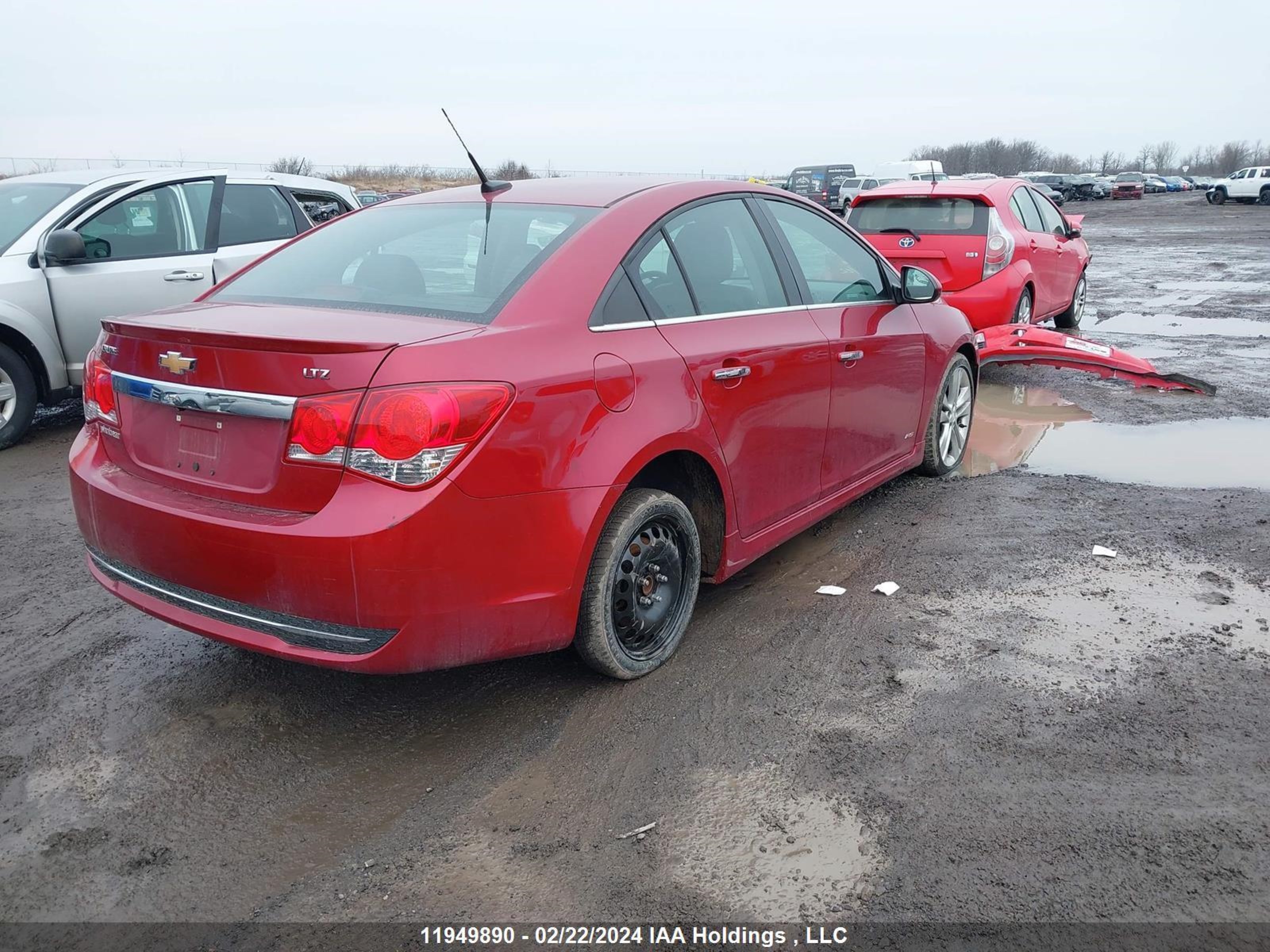 Photo 3 VIN: 1G1PG5SB7E7408542 - CHEVROLET CRUZE 