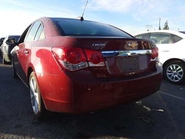 Photo 2 VIN: 1G1PG5SB7F7167549 - CHEVROLET CRUZE LTZ 