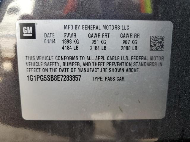 Photo 11 VIN: 1G1PG5SB8E7283857 - CHEVROLET CRUZE 