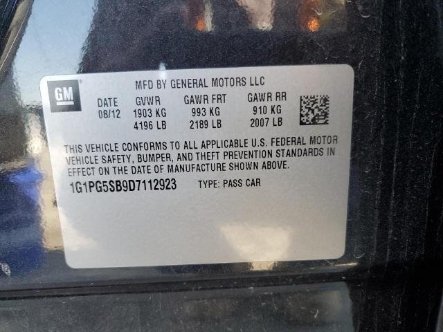 Photo 11 VIN: 1G1PG5SB9D7112923 - CHEVROLET CRUZE LTZ 