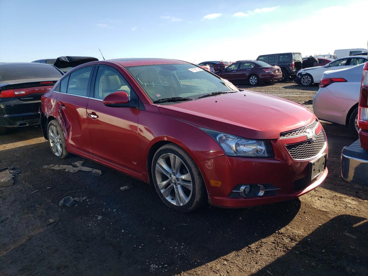 Photo 3 VIN: 1G1PG5SBXE7402783 - CHEVROLET CRUZE 