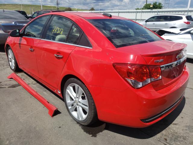 Photo 2 VIN: 1G1PG5SBXF7300434 - CHEVROLET CRUZE LTZ 