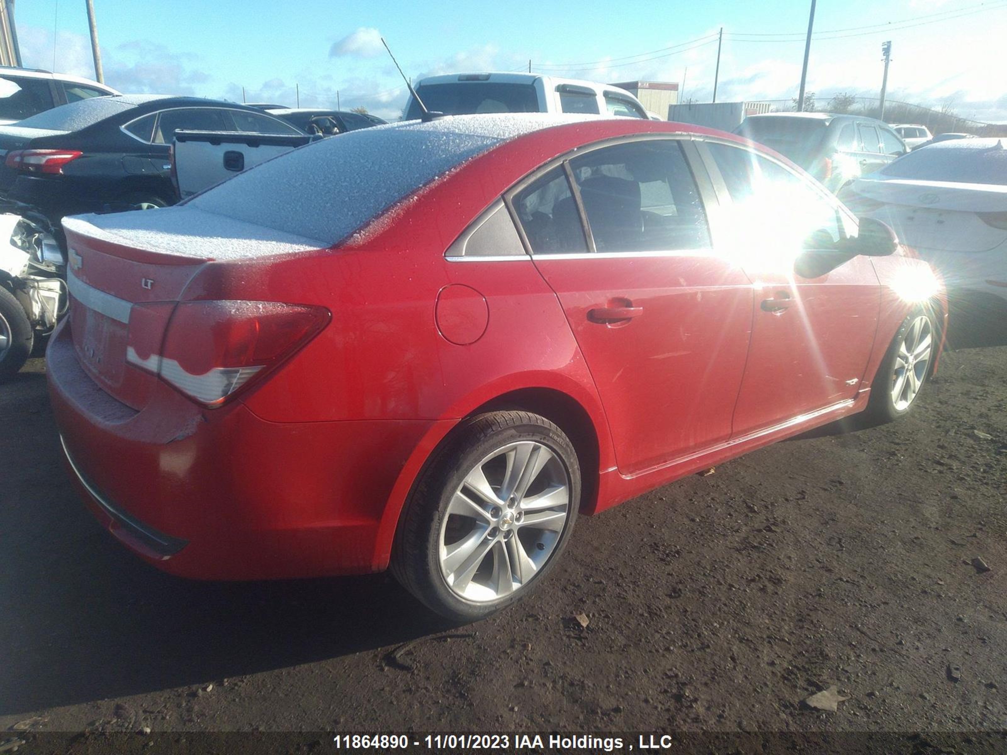 Photo 3 VIN: 1G1PG5SC3C7120006 - CHEVROLET CRUZE 