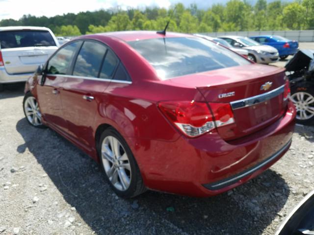 Photo 2 VIN: 1G1PH5S99B7272405 - CHEVROLET CRUZE LTZ 