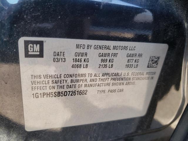 Photo 9 VIN: 1G1PH5SB5D7261682 - CHEVROLET CRUZE ECO 