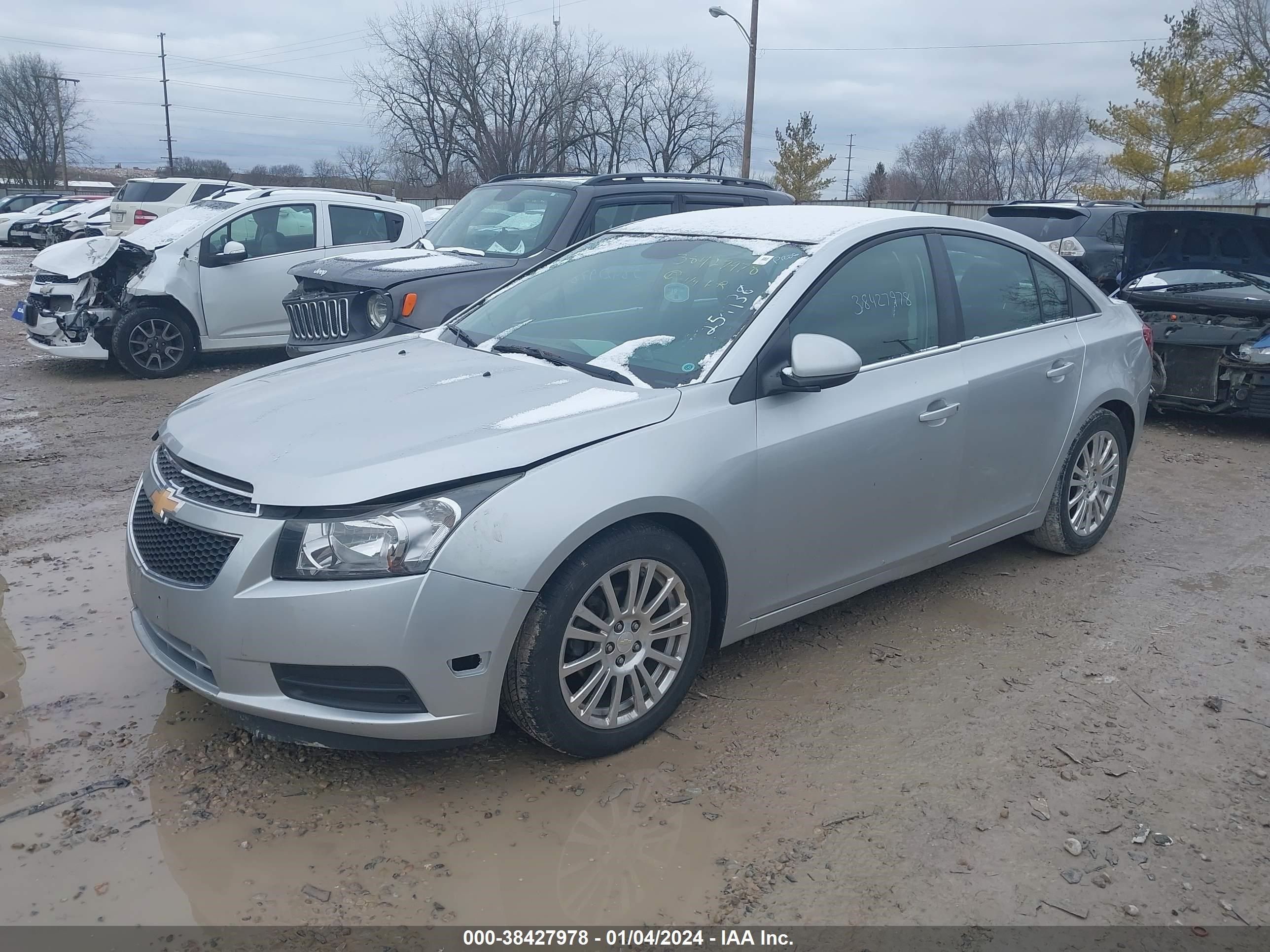 Photo 2 VIN: 1G1PH5SB7E7251138 - CHEVROLET CRUZE 