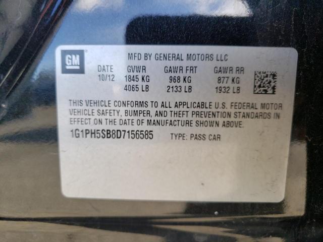 Photo 12 VIN: 1G1PH5SB8D7156585 - CHEVROLET CRUZE ECO 