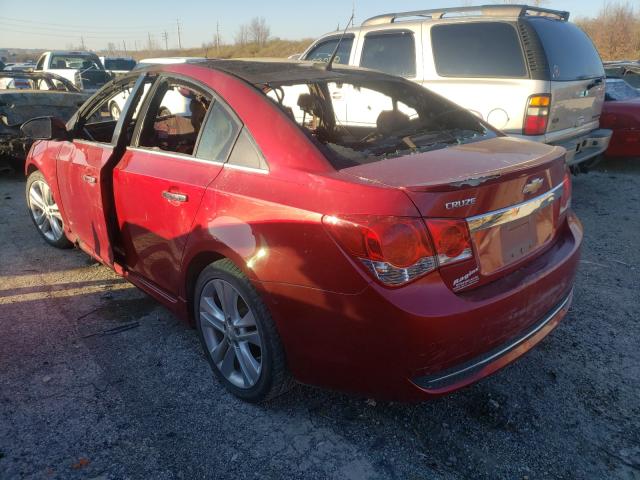 Photo 2 VIN: 1G1PH5SC2C7399171 - CHEVROLET CRUZE LTZ 