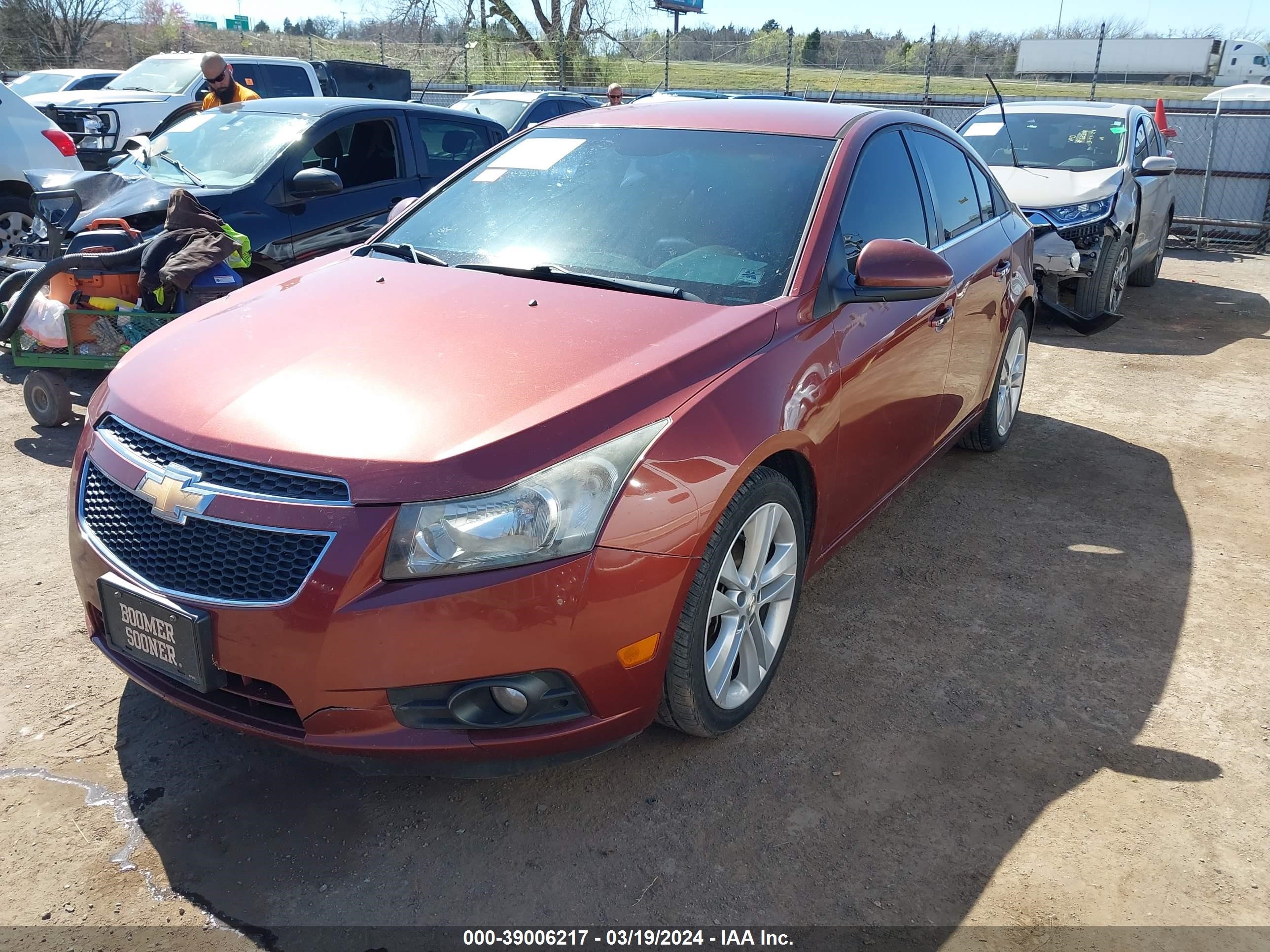 Photo 1 VIN: 1G1PH5SC5C7292924 - CHEVROLET CRUZE 