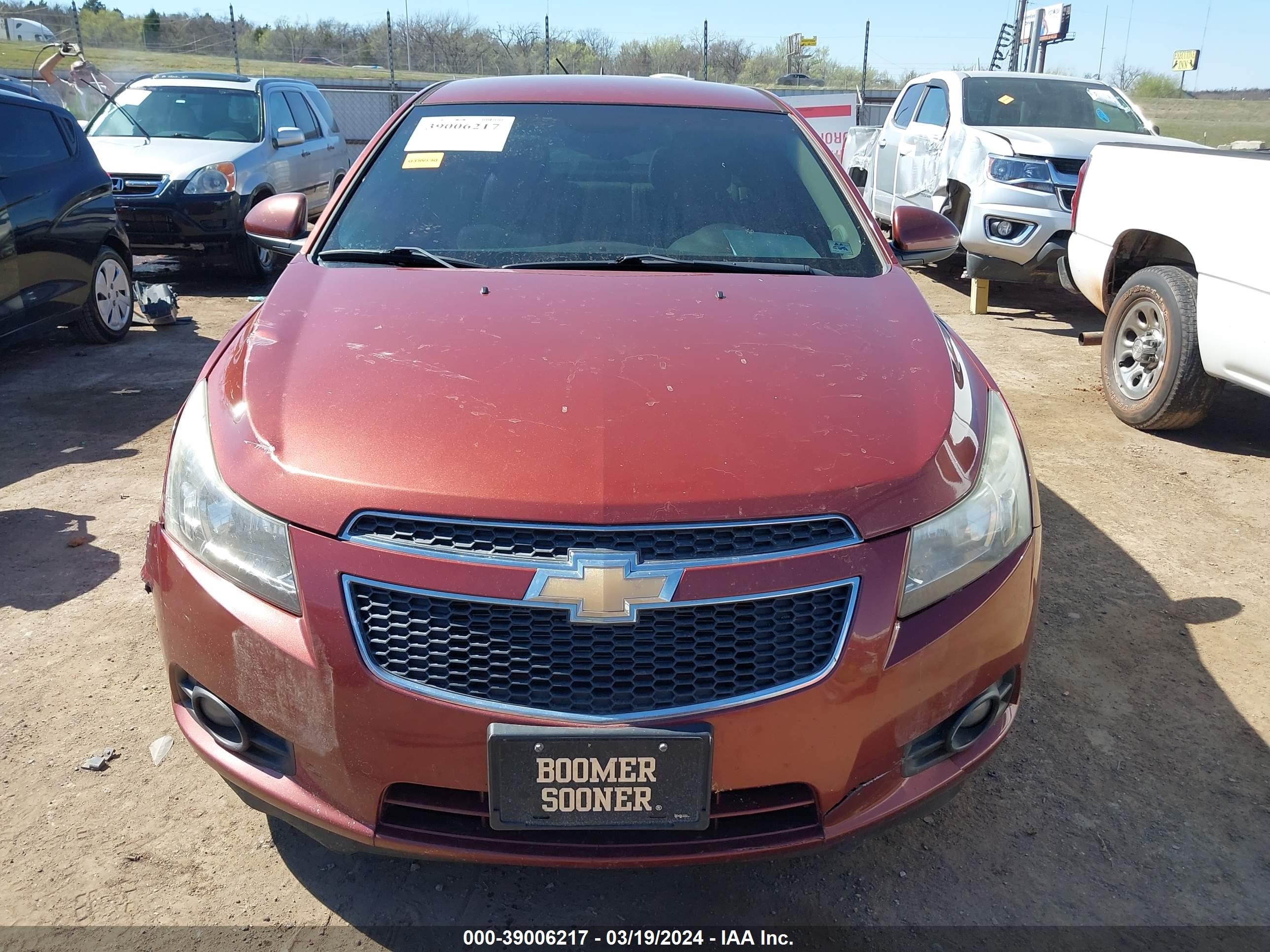 Photo 5 VIN: 1G1PH5SC5C7292924 - CHEVROLET CRUZE 