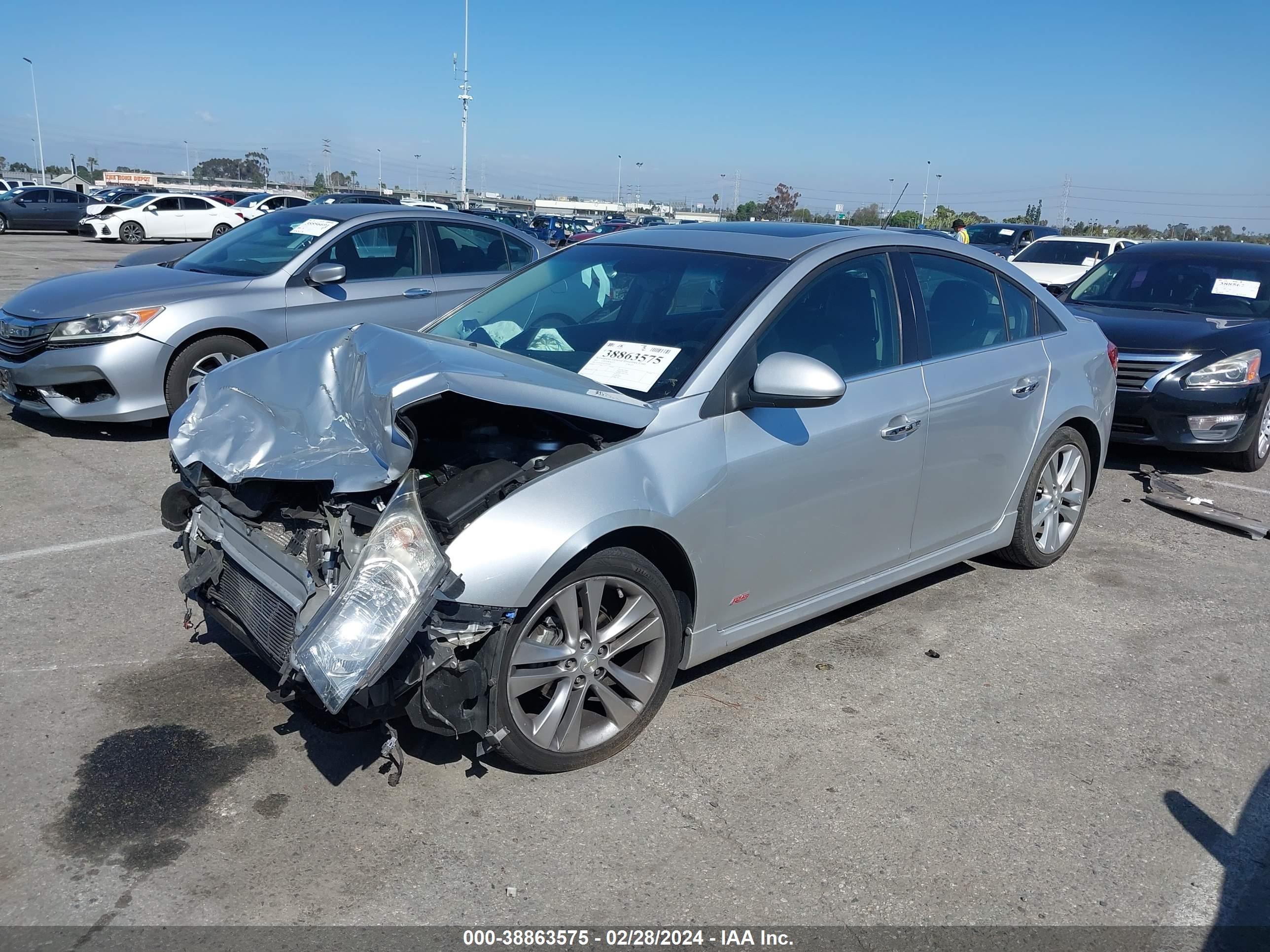 Photo 1 VIN: 1G1PH5SC6C7340589 - CHEVROLET CRUZE 