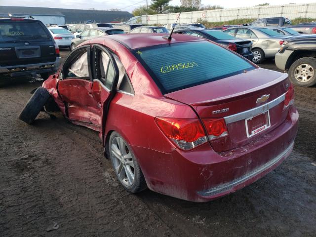 Photo 2 VIN: 1G1PH5SC7C7153703 - CHEVROLET CRUZE LTZ 