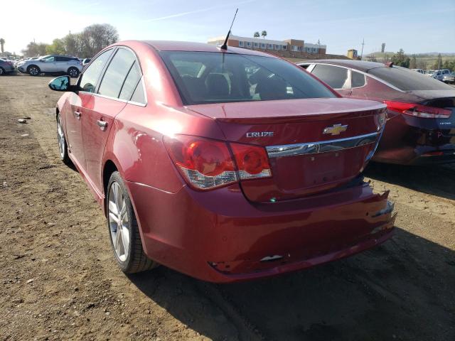 Photo 2 VIN: 1G1PH5SC8C7355319 - CHEVROLET CRUZE LTZ 