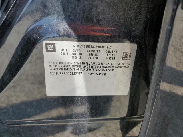 Photo 12 VIN: 1G1PJ5SB0G7142057 - CHEVROLET CRUZE LIMI 