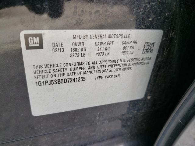 Photo 12 VIN: 1G1PJ5SB5D7241355 - CHEVROLET CRUZE ECO 