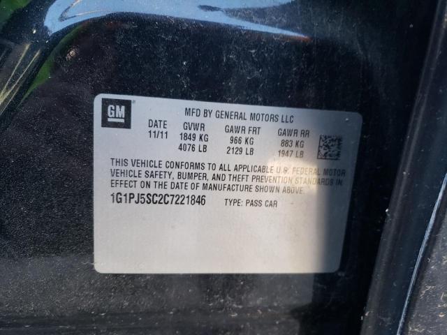 Photo 9 VIN: 1G1PJ5SC2C7221846 - CHEVROLET CRUZE 