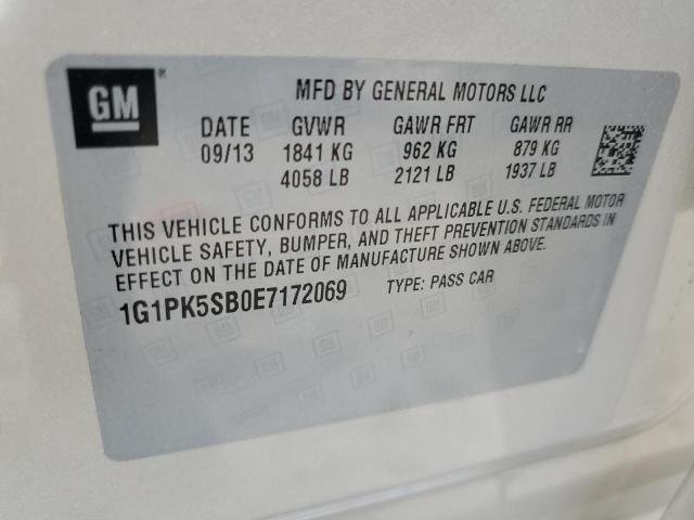 Photo 11 VIN: 1G1PK5SB0E7172069 - CHEVROLET CRUZE LT 