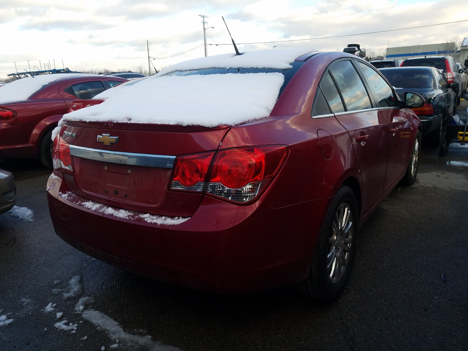 Photo 3 VIN: 1G1PK5SC9C7139030 - CHEVROLET CRUZE ECO 