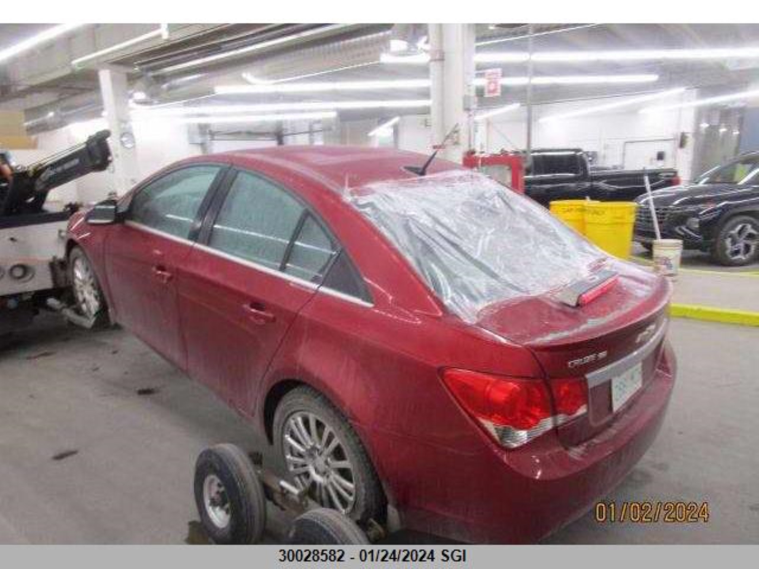 Photo 2 VIN: 1G1PK5SC9C7152053 - CHEVROLET CRUZE 