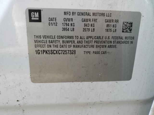 Photo 11 VIN: 1G1PK5SCXC7257328 - CHEVROLET CRUZE ECO 