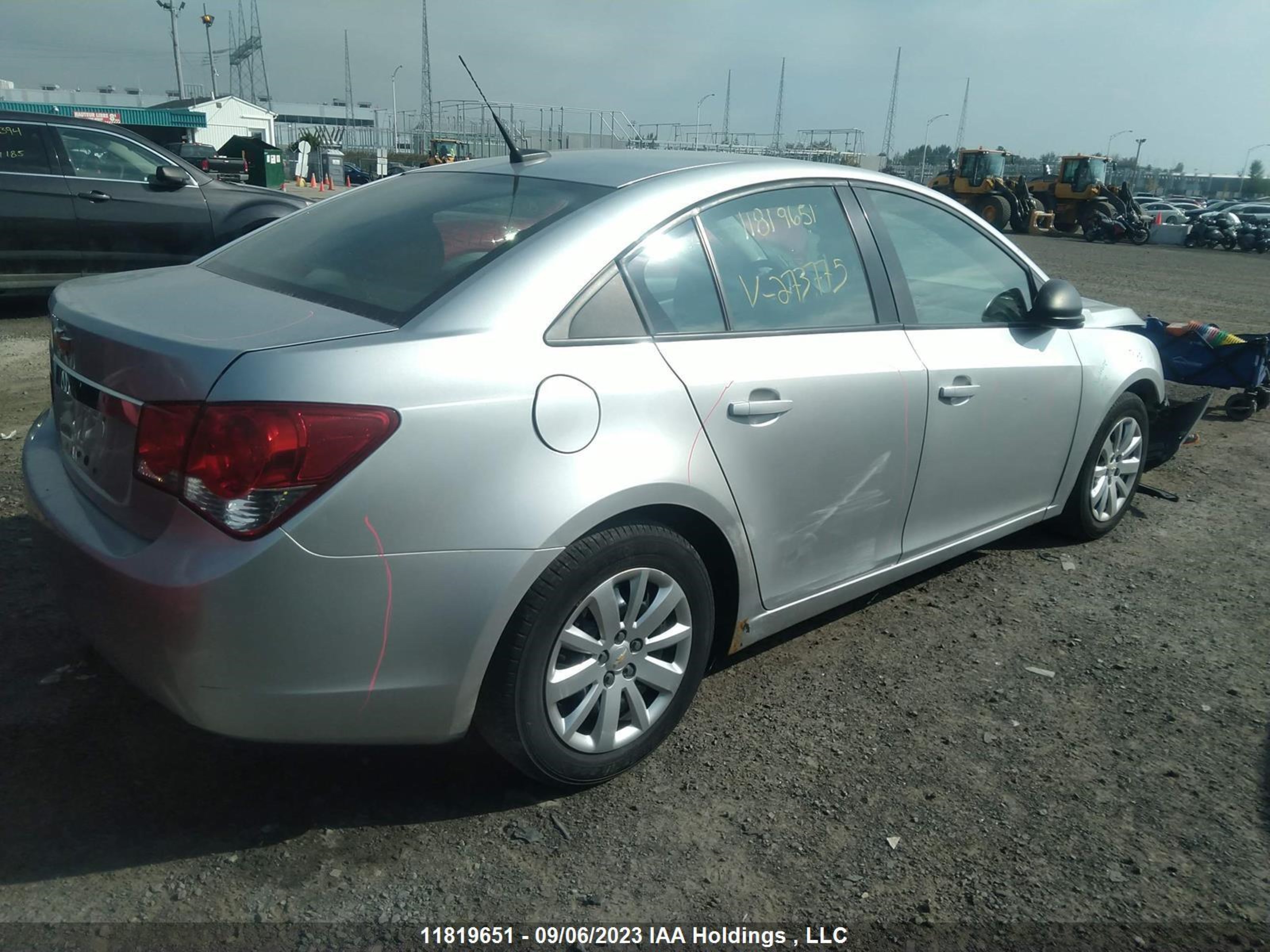 Photo 3 VIN: 1G1PL5SH2D7273775 - CHEVROLET CRUZE 