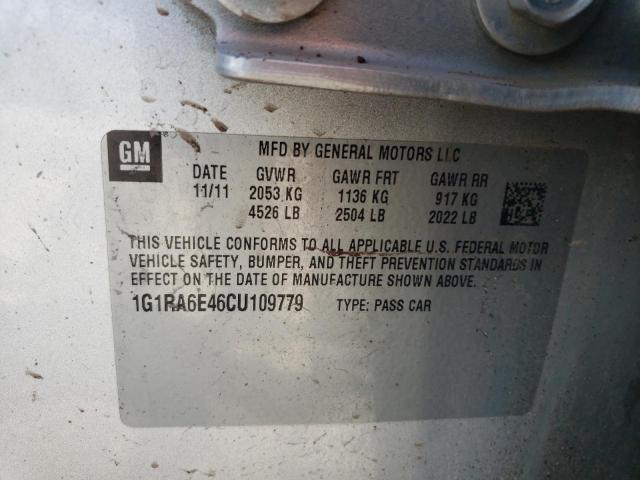 Photo 11 VIN: 1G1RA6E46CU109779 - CHEVROLET VOLT 