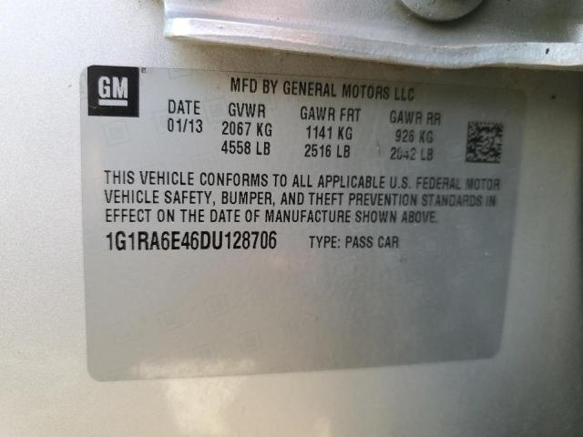 Photo 11 VIN: 1G1RA6E46DU128706 - CHEVROLET VOLT 