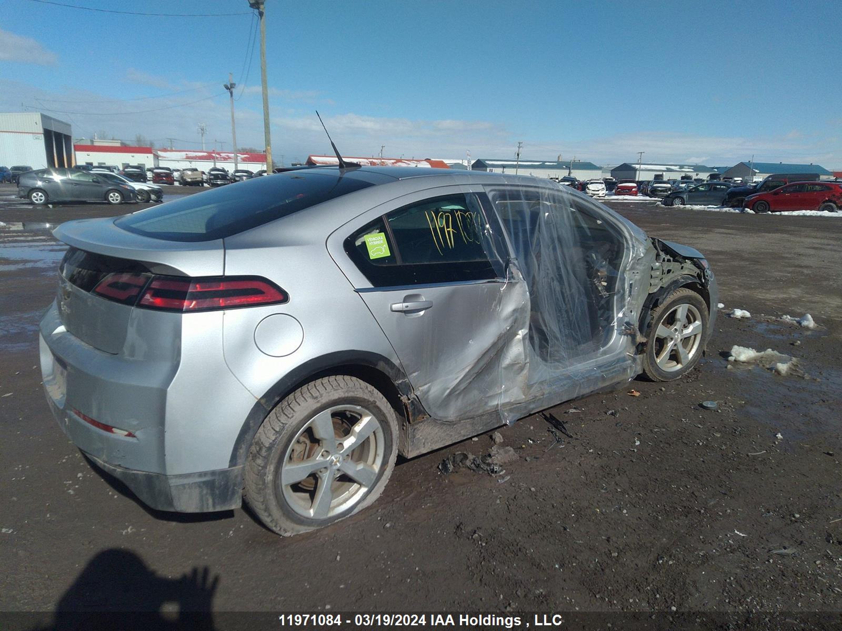 Photo 3 VIN: 1G1RA6E46EU146429 - CHEVROLET VOLT 