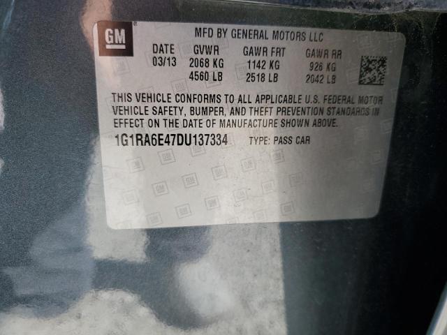 Photo 11 VIN: 1G1RA6E47DU137334 - CHEVROLET VOLT 