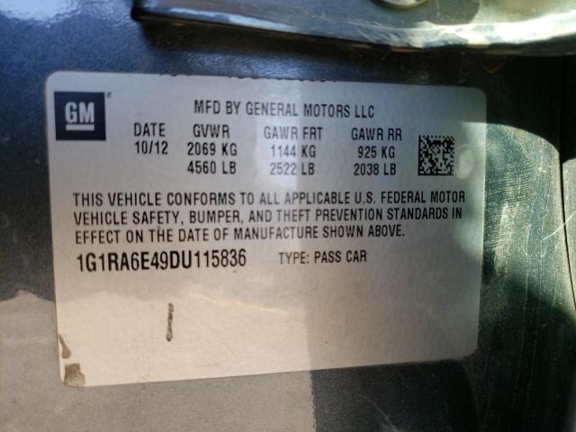 Photo 11 VIN: 1G1RA6E49DU115836 - CHEVROLET VOLT 