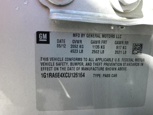 Photo 11 VIN: 1G1RA6E4XCU126164 - CHEVROLET VOLT 