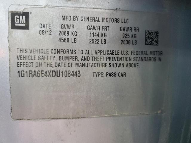 Photo 11 VIN: 1G1RA6E4XDU108443 - CHEVROLET VOLT 