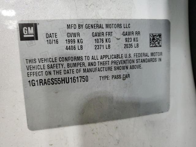 Photo 12 VIN: 1G1RA6S55HU161750 - CHEVROLET VOLT 