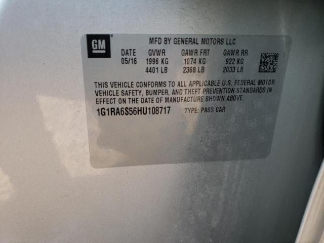 Photo 12 VIN: 1G1RA6S56HU108717 - CHEVROLET VOLT LT 