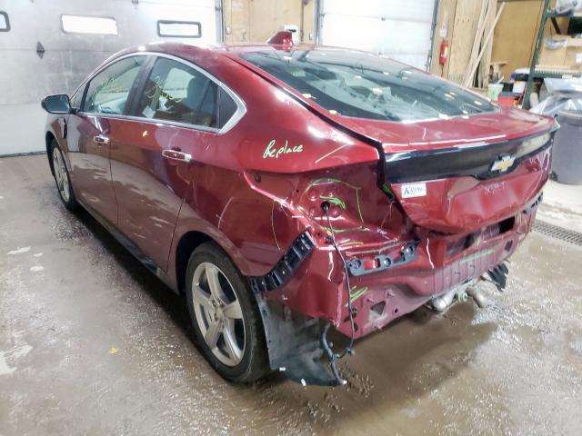 Photo 2 VIN: 1G1RA6S56HU177777 - CHEVROLET VOLT LT 