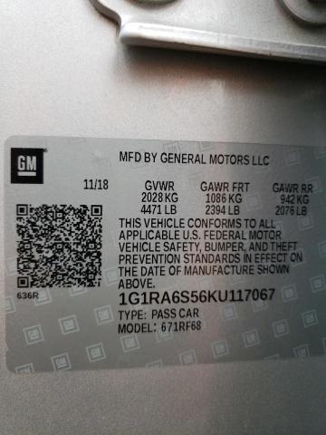 Photo 12 VIN: 1G1RA6S56KU117067 - CHEVROLET VOLT 