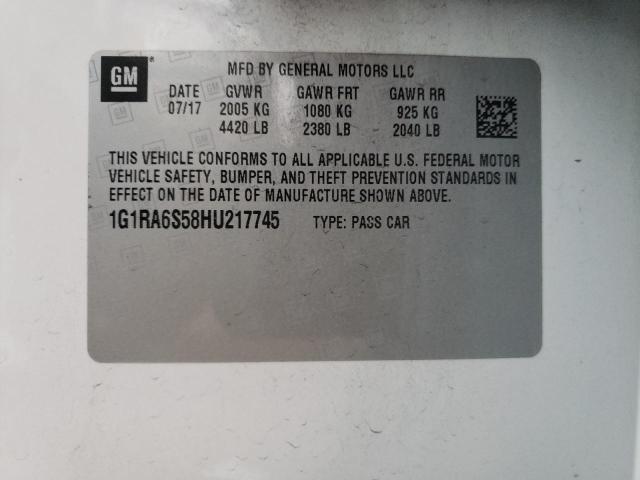 Photo 11 VIN: 1G1RA6S58HU217745 - CHEVROLET VOLT 