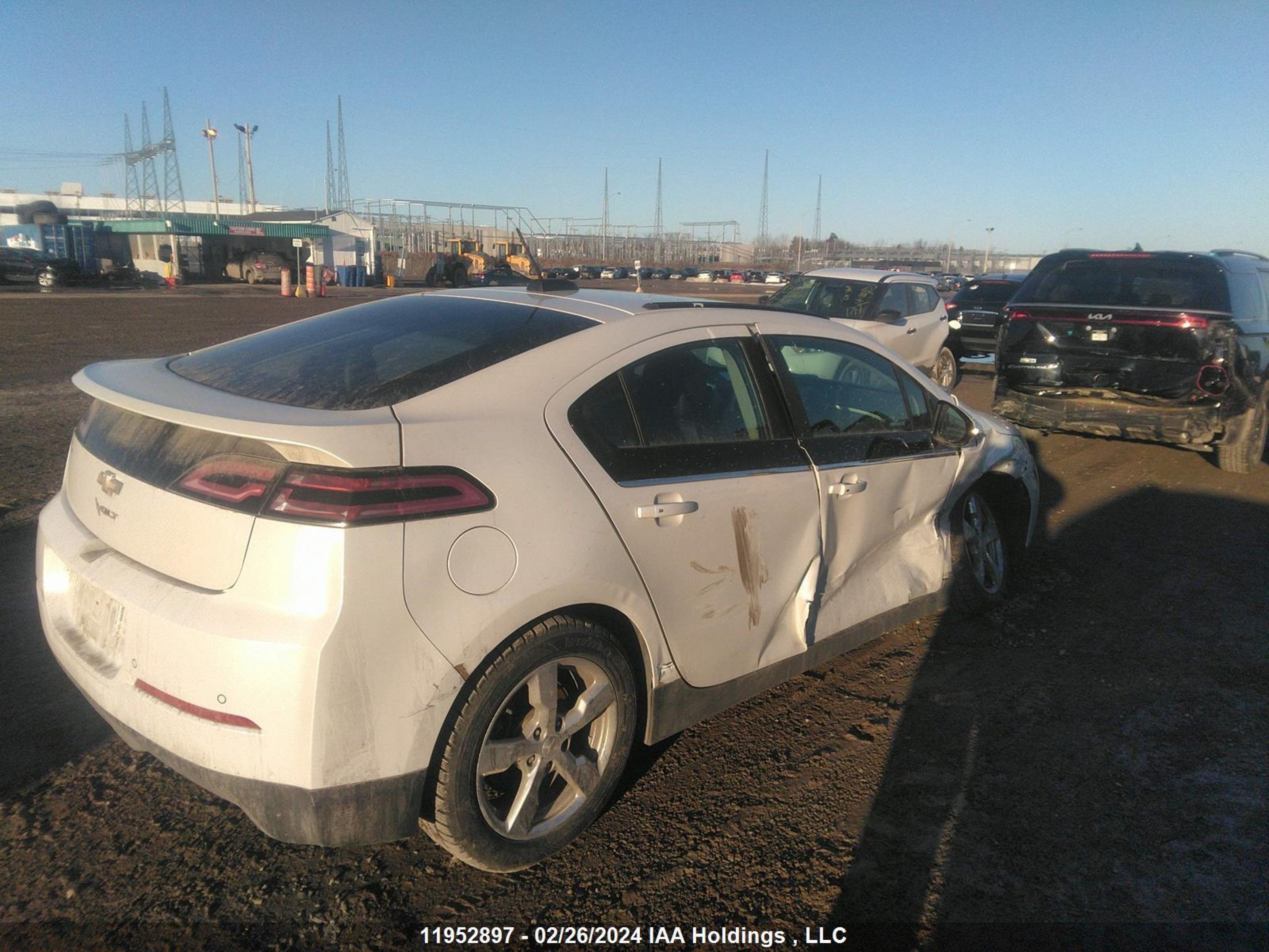 Photo 3 VIN: 1G1RB6E40FU113537 - CHEVROLET VOLT 