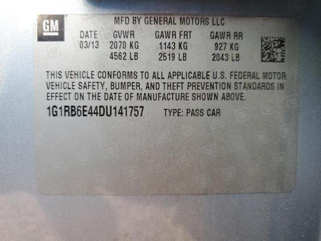 Photo 11 VIN: 1G1RB6E44DU141757 - CHEVROLET VOLT 