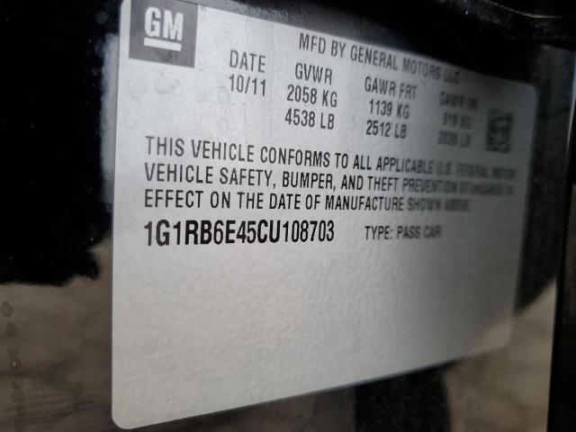 Photo 11 VIN: 1G1RB6E45CU108703 - CHEVROLET VOLT 