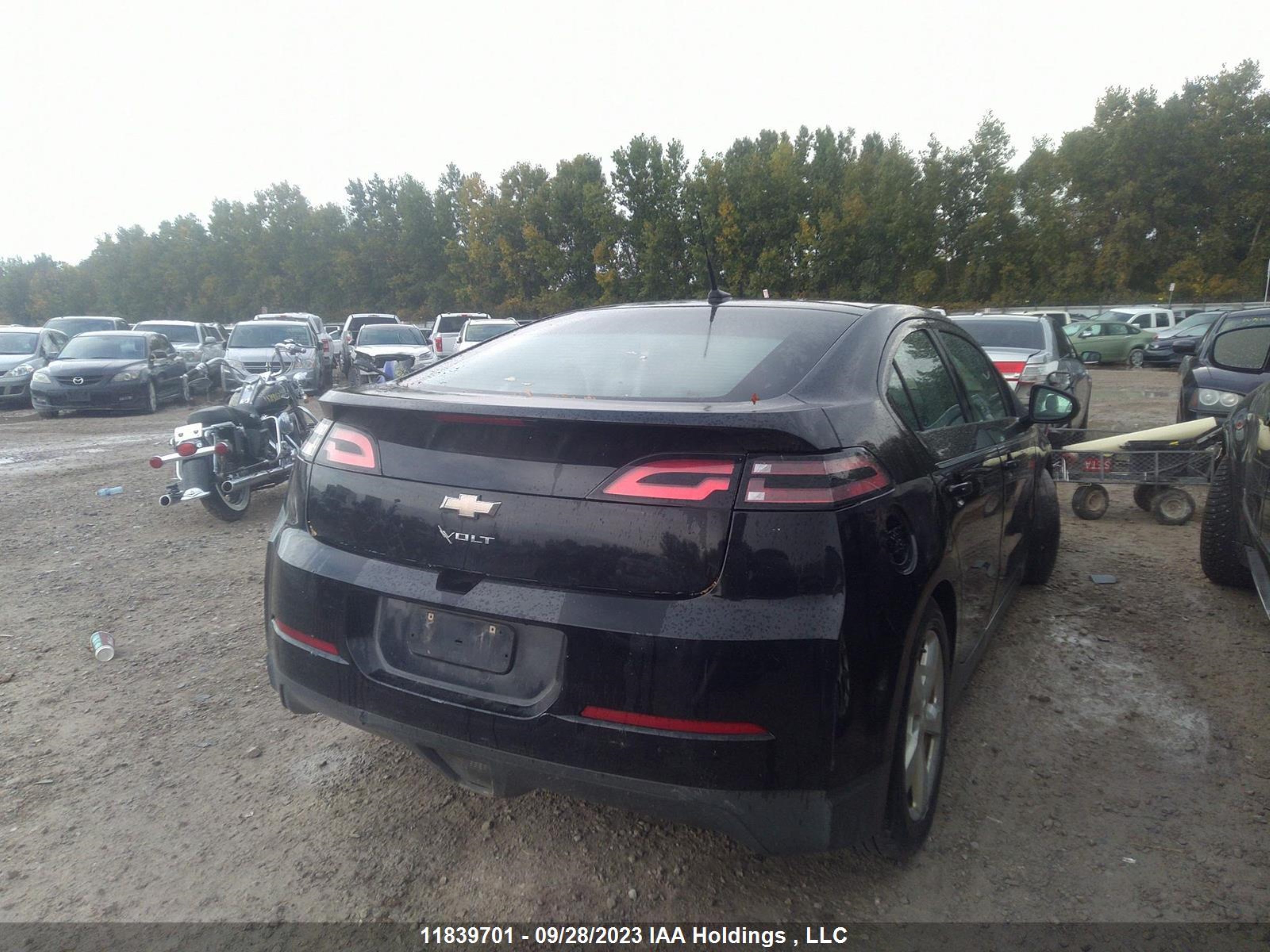 Photo 5 VIN: 1G1RB6E45DU136129 - CHEVROLET VOLT 