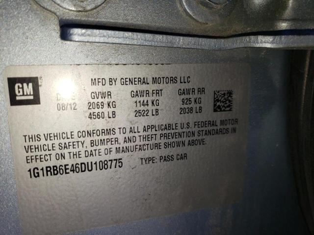 Photo 11 VIN: 1G1RB6E46DU108775 - CHEVROLET VOLT 