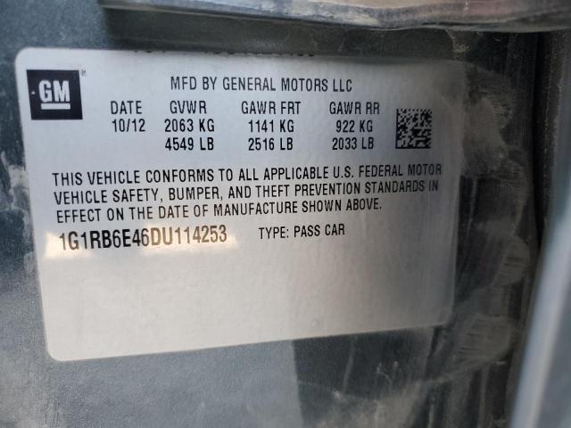 Photo 11 VIN: 1G1RB6E46DU114253 - CHEVROLET VOLT 