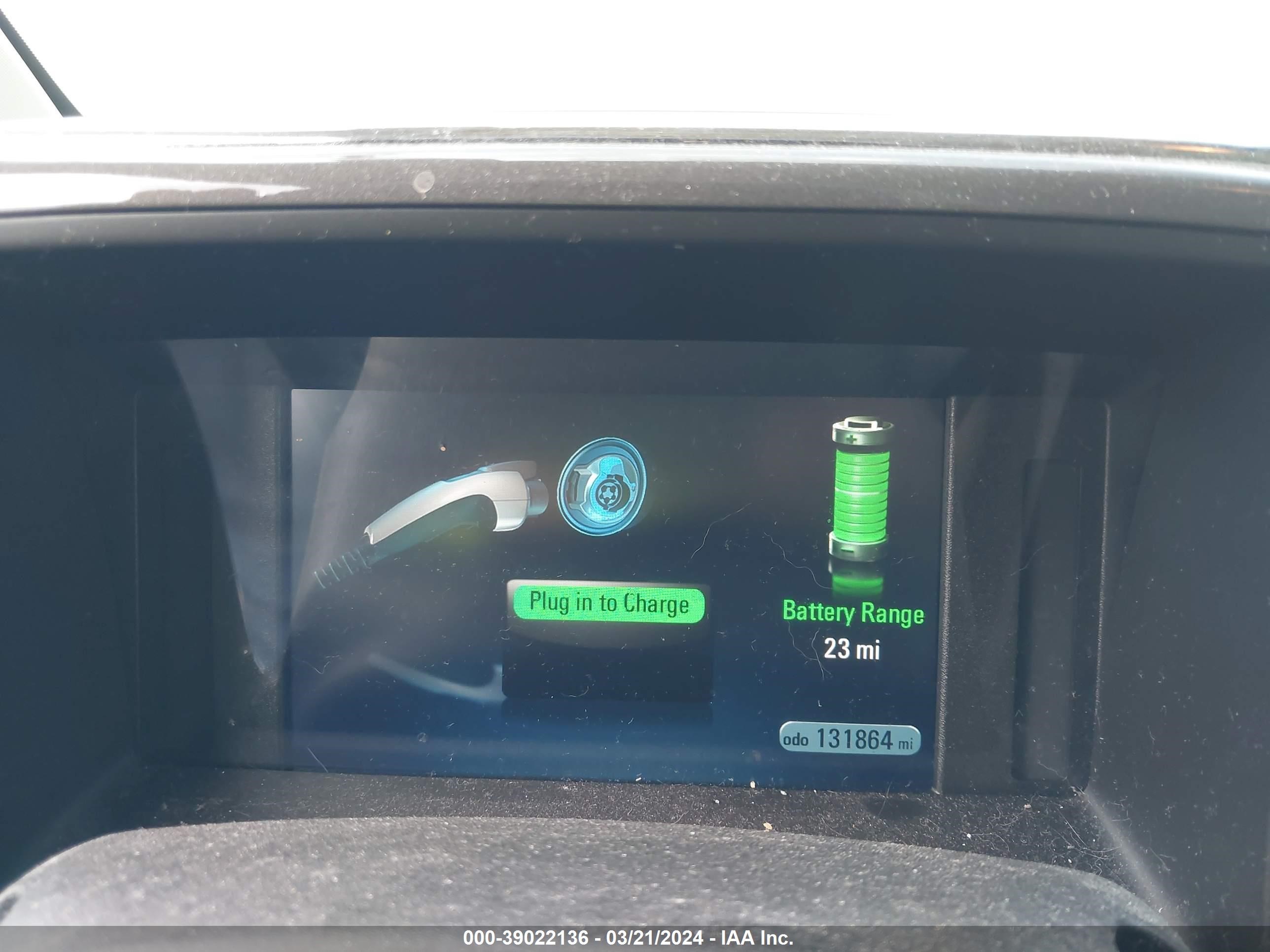 Photo 6 VIN: 1G1RB6E4XCU127313 - CHEVROLET VOLT 