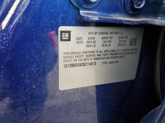 Photo 12 VIN: 1G1RB6E4XDU114613 - CHEVROLET VOLT 