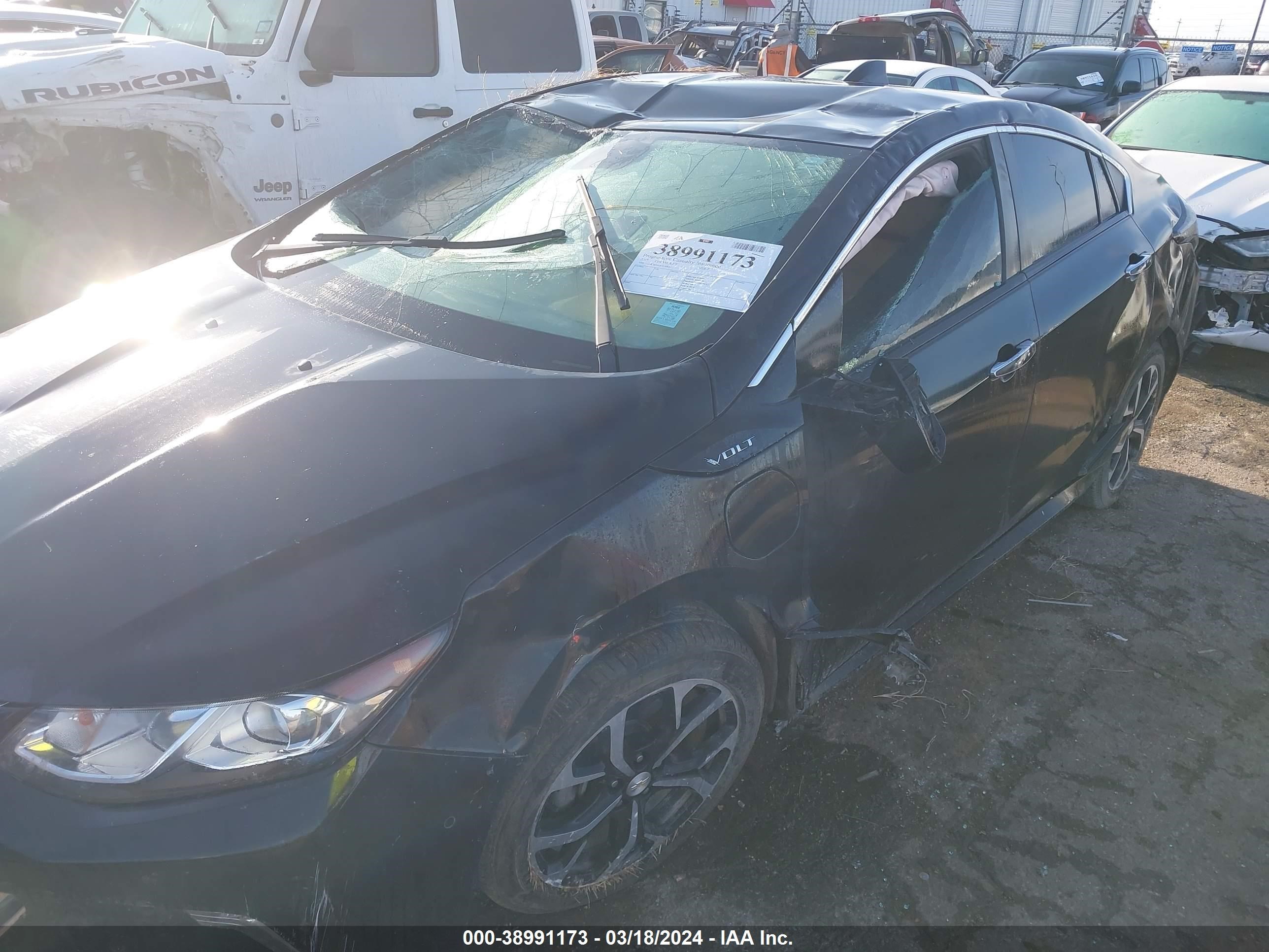 Photo 5 VIN: 1G1RB6S50JU156829 - CHEVROLET VOLT 