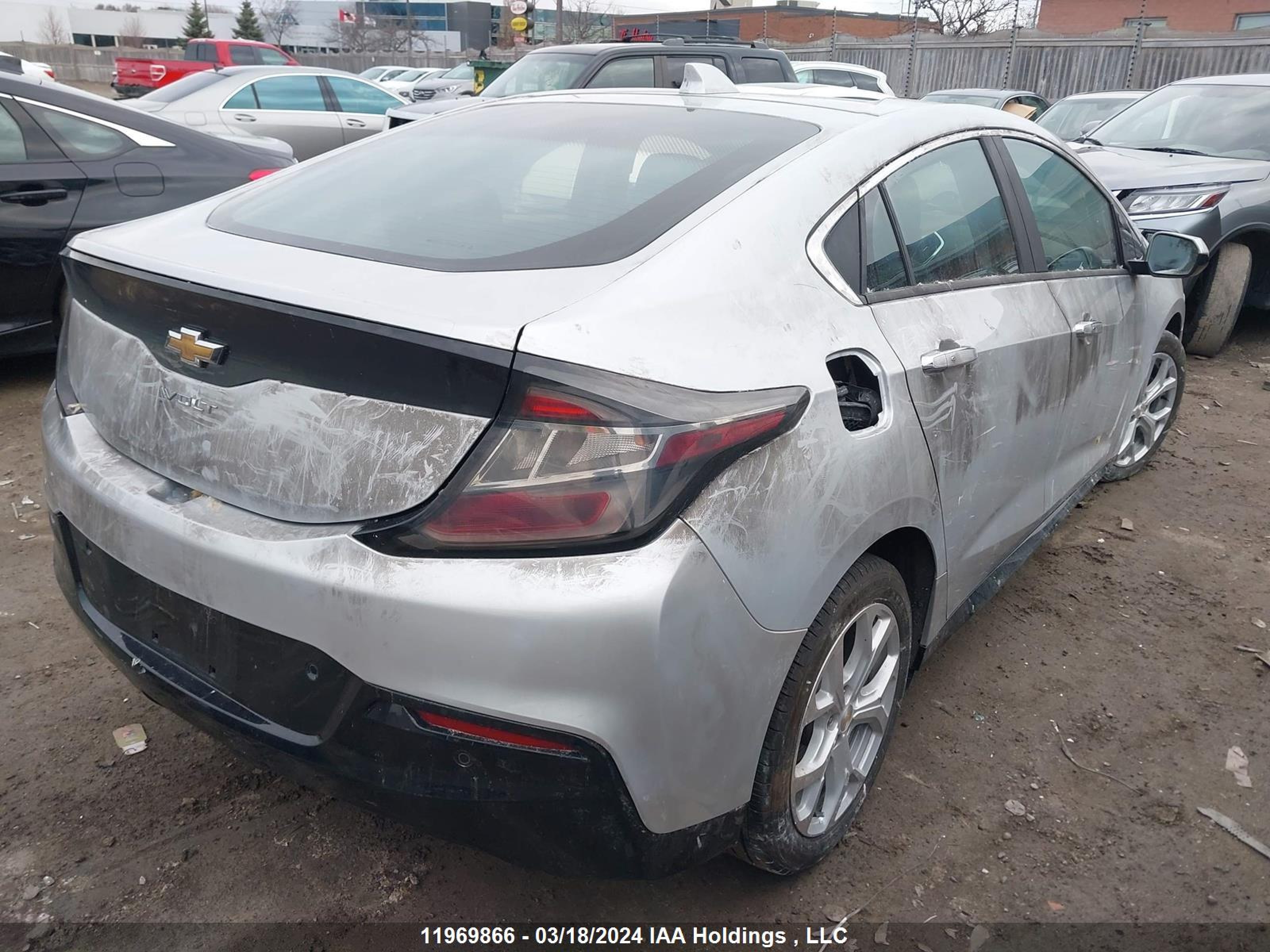 Photo 3 VIN: 1G1RB6S51JU121507 - CHEVROLET VOLT 