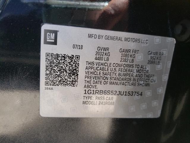 Photo 9 VIN: 1G1RB6S52JU153754 - CHEVROLET VOLT 