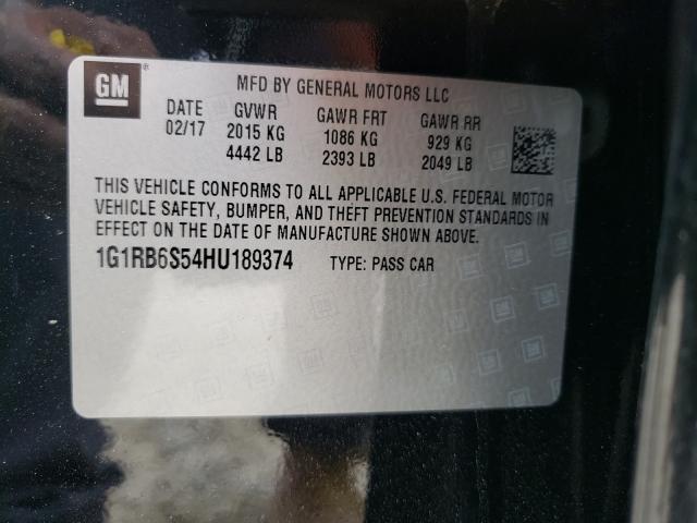 Photo 9 VIN: 1G1RB6S54HU189374 - CHEVROLET VOLT PREMI 