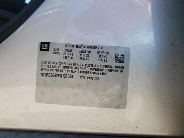 Photo 11 VIN: 1G1RC6E42FU136024 - CHEVROLET VOLT 